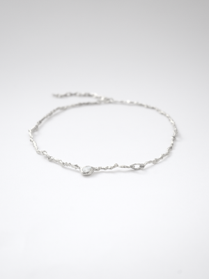 Flux Necklace Silver