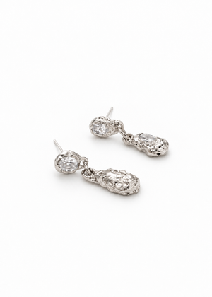 Ombra Earrings Silver