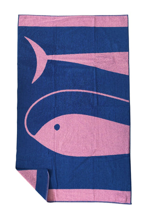 The Fishes beach towel