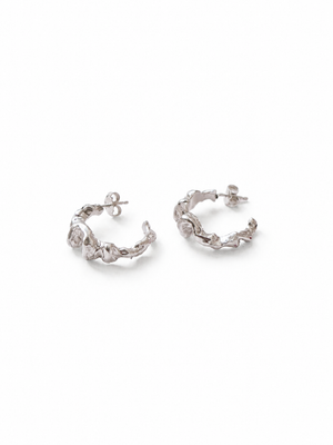 Continu Earrings Silver
