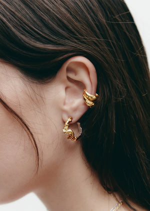 Continu Earrings Gold