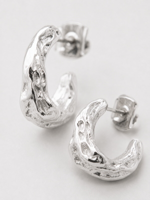 Cau Earrings Silver