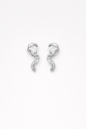 Puls Earrings Silver