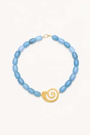 VENUS AQUAMARINE NECKLACE