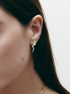 Puls Earrings Silver