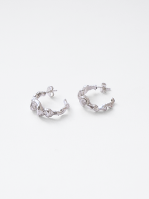 Continu Earrings Silver