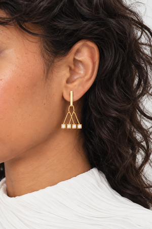 GRANDMA DIAMOND EARRINGS
