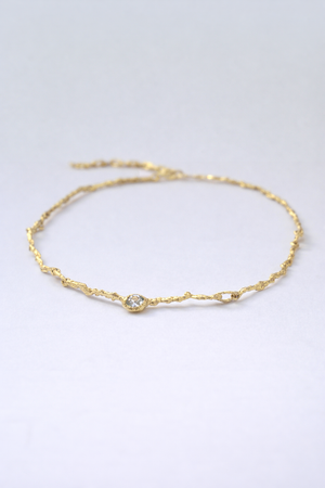 Flux Necklace Gold