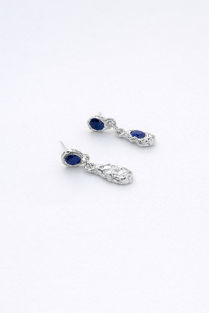 Ombra Earrings Silver