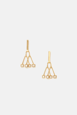 GRANDMA DIAMOND EARRINGS