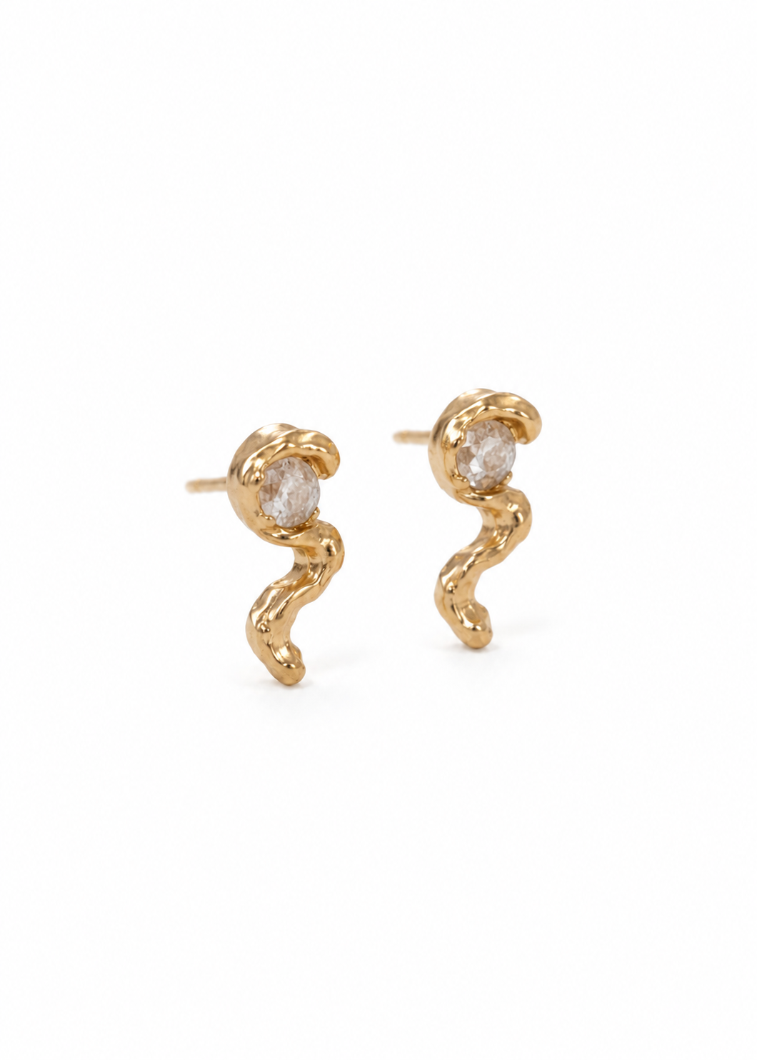 Puls Earrings Gold