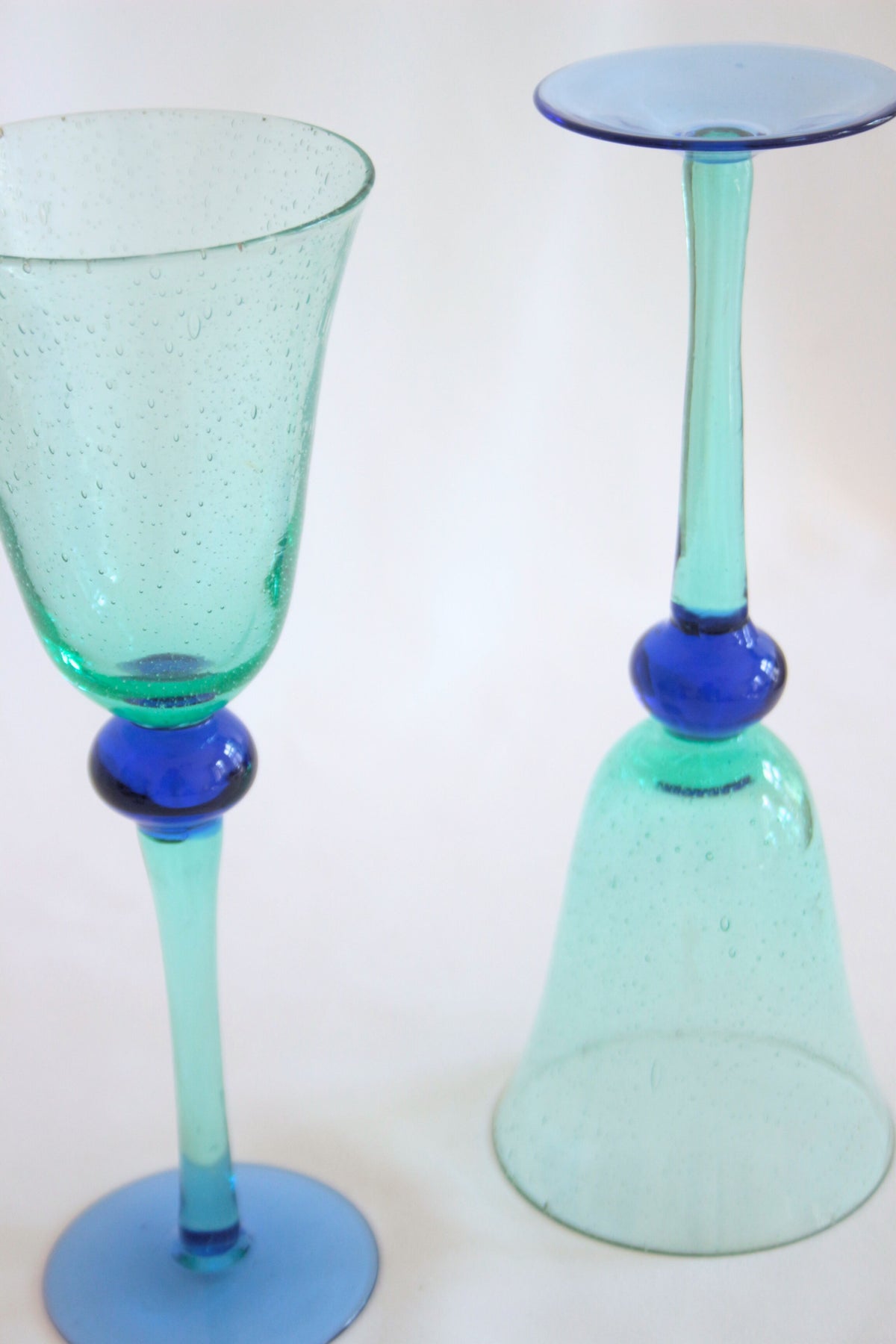 Modern cup glass art from Italy, 1980&#39;s