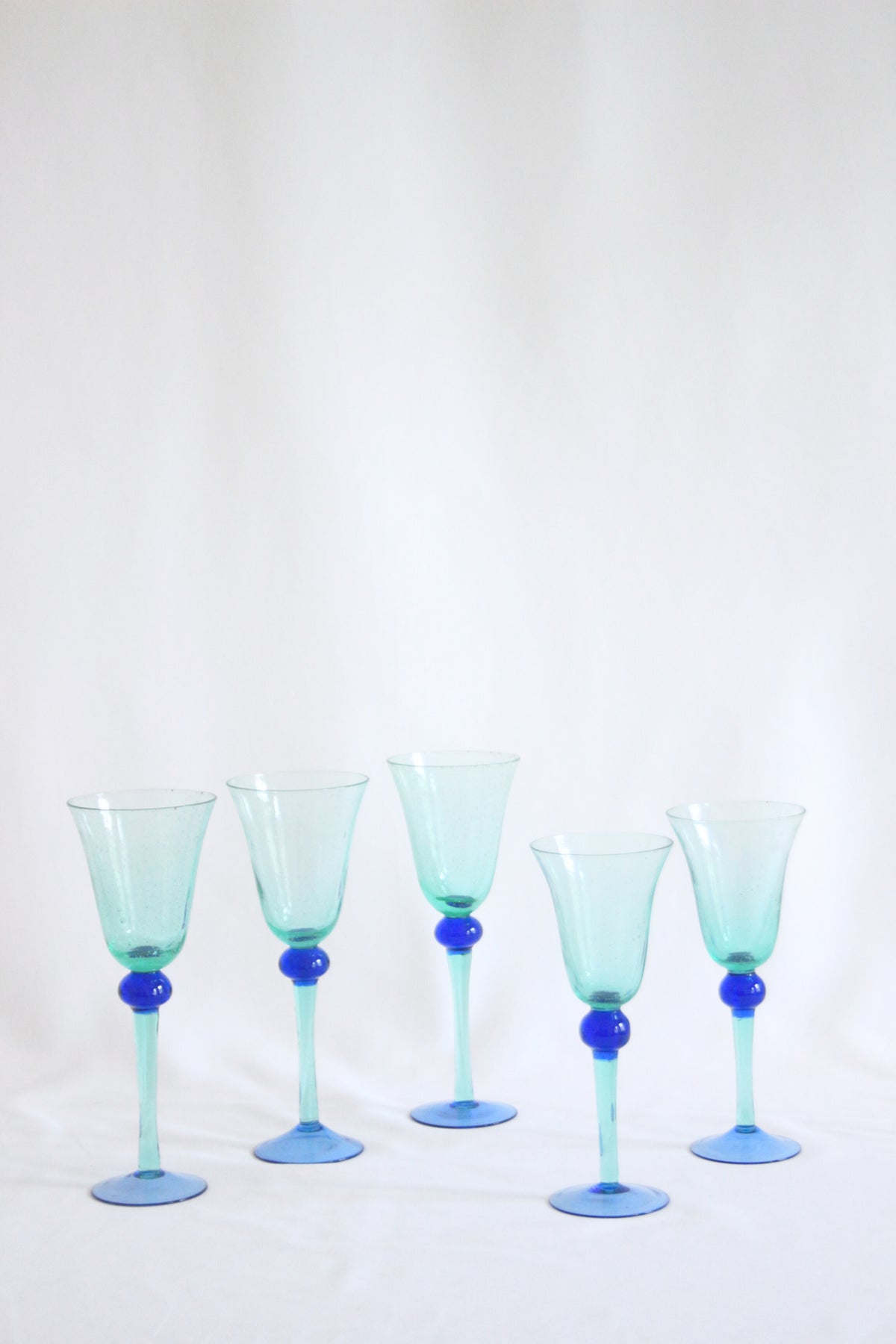 Modern cup glass art from Italy, 1980&#39;s