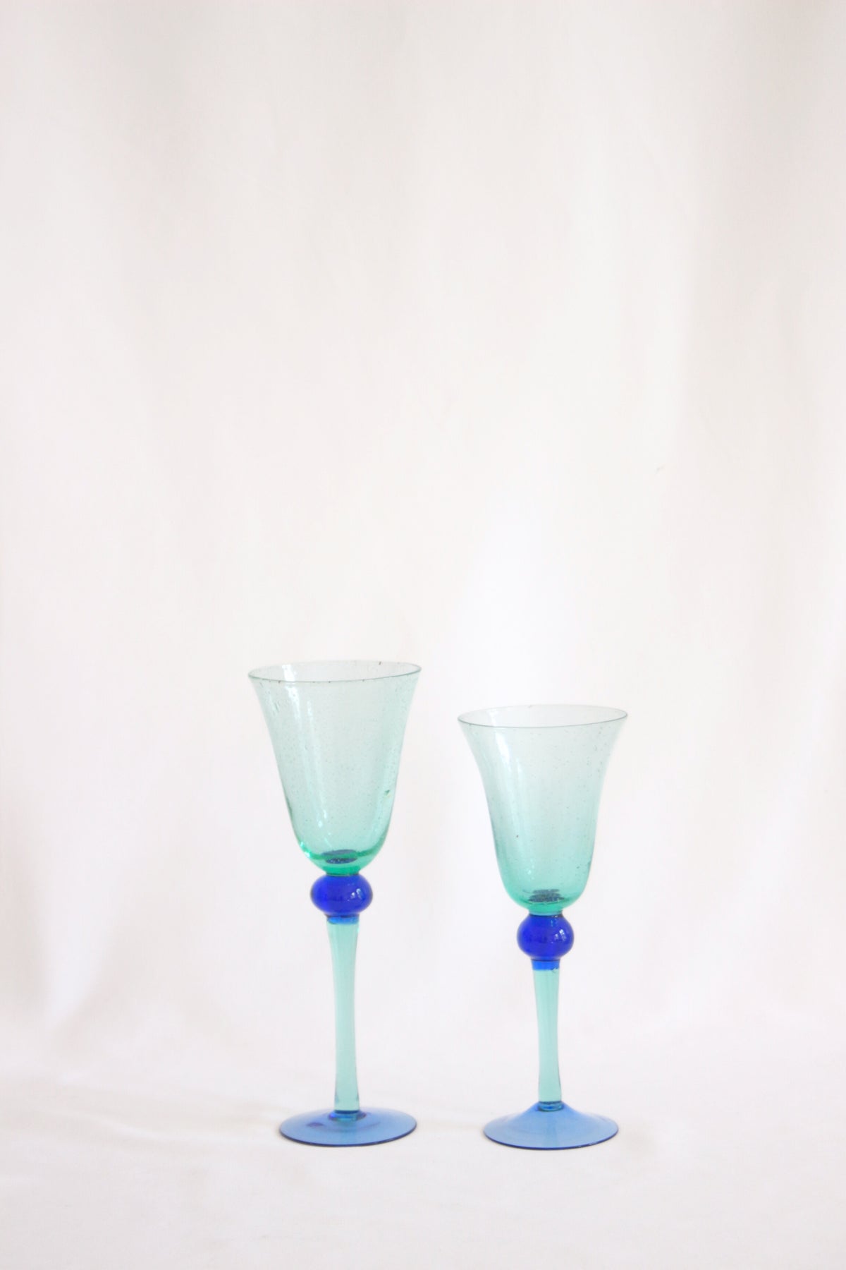 Modern cup glass art from Italy, 1980&#39;s