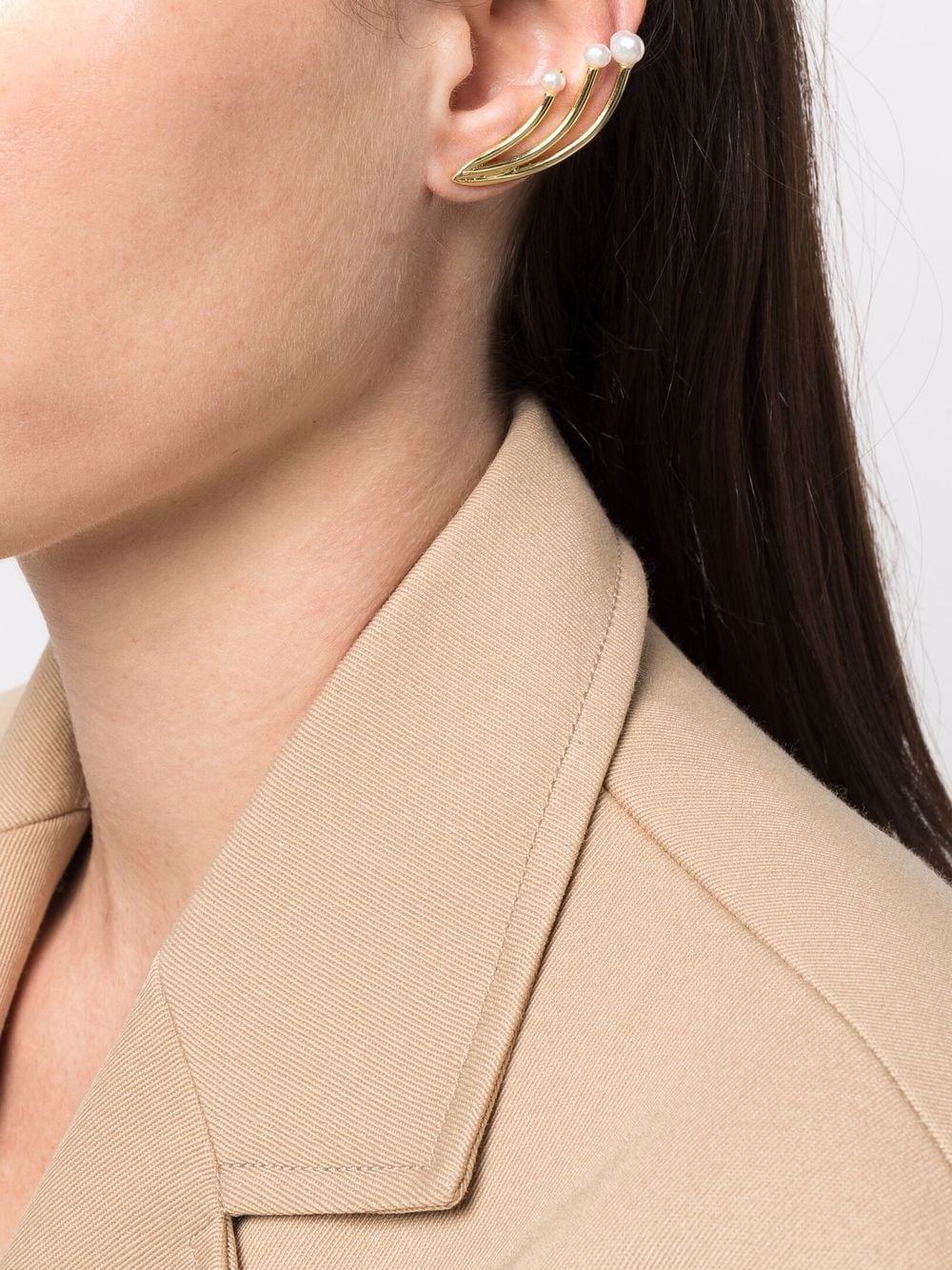 THE FAMILY PEARL EARRINGS - VERMEIL