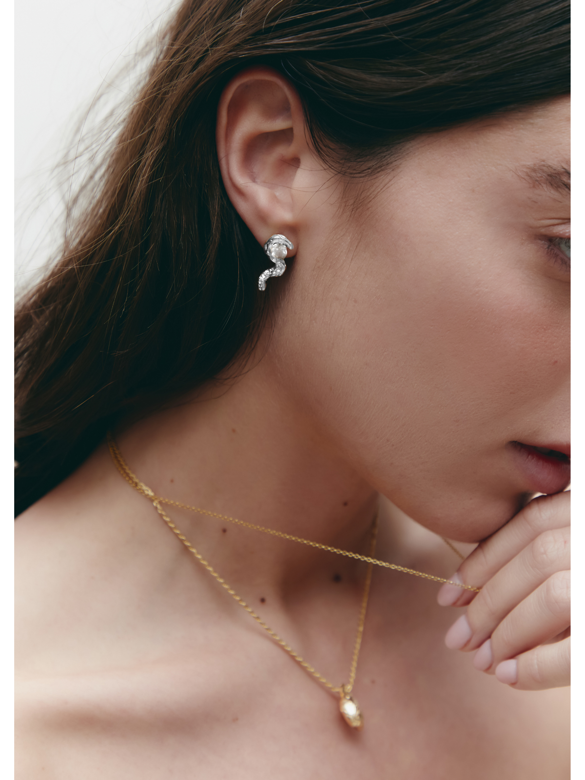 Puls Earrings Silver