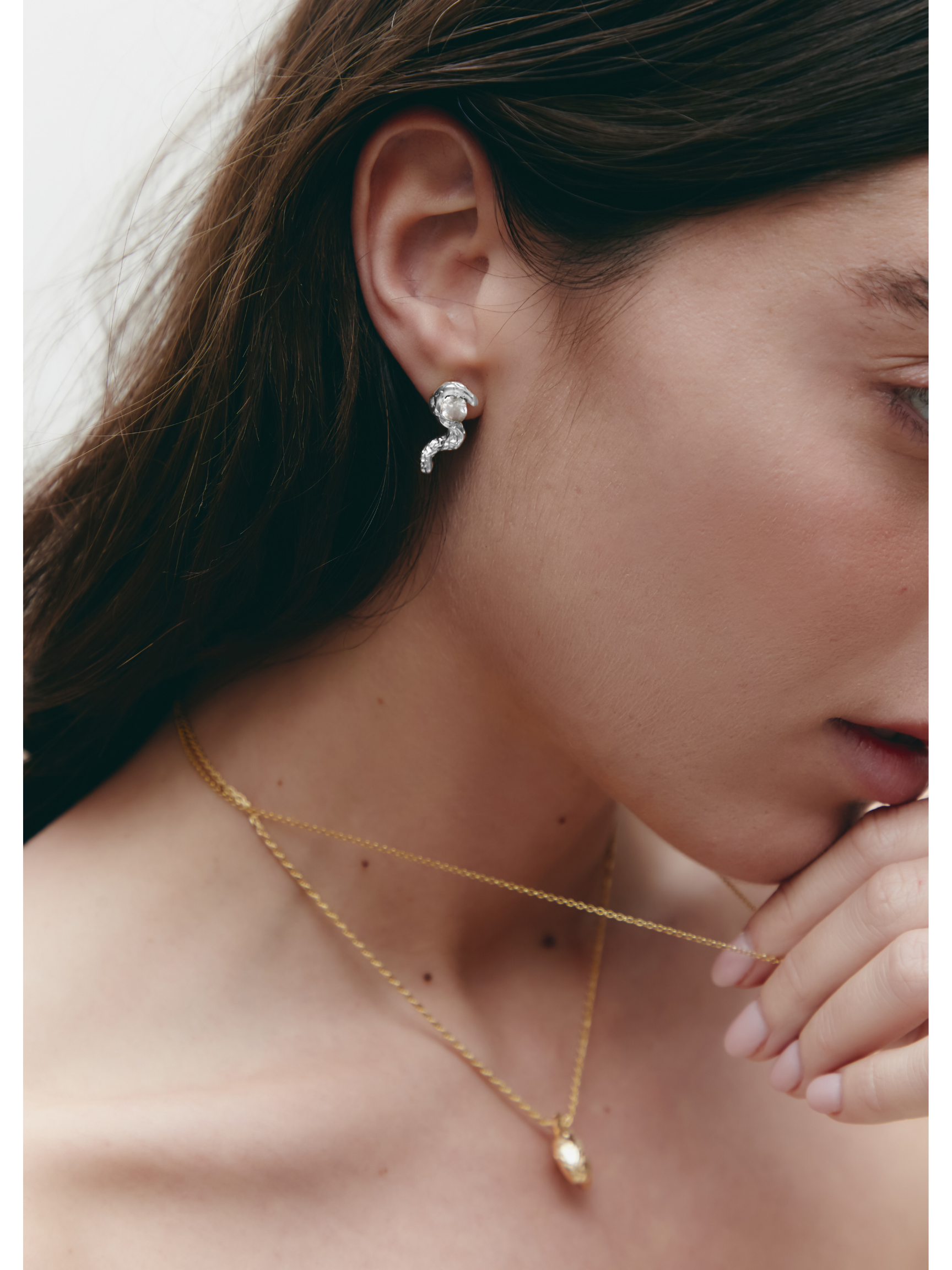 Puls Earrings Silver