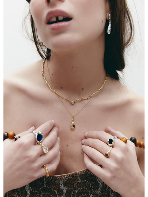 Ombra Earrings Silver