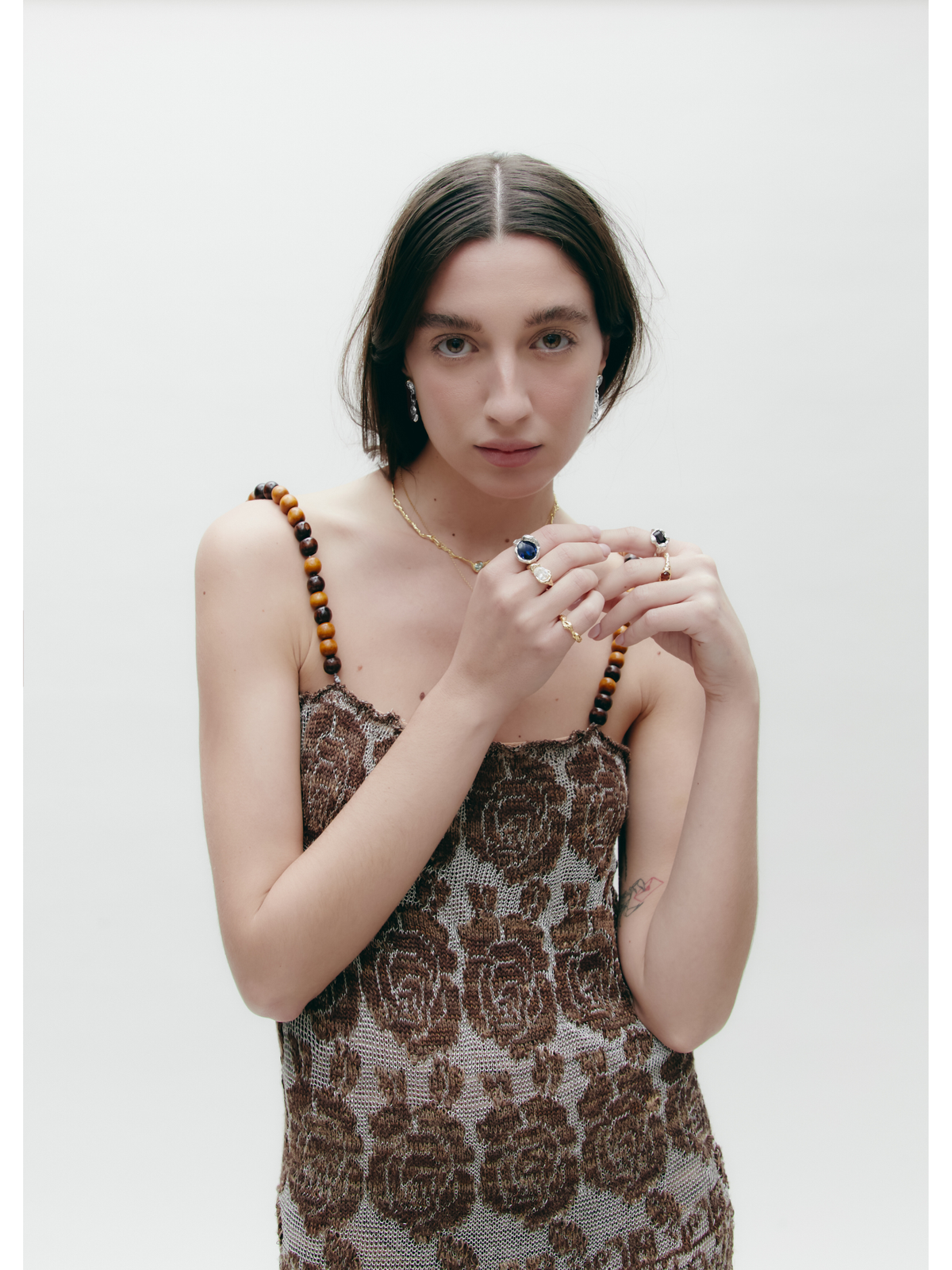 Ombra Earrings Silver