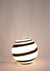 Floor glass lamp with a swirl design from Wofi Leuchten, 2000's