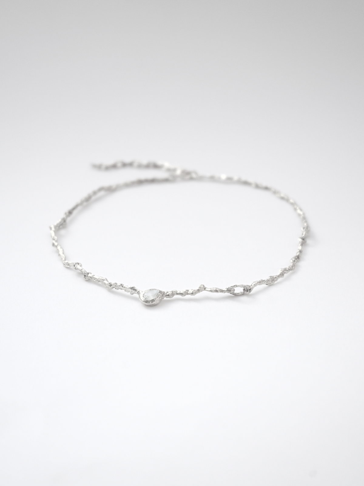 Flux Necklace Silver