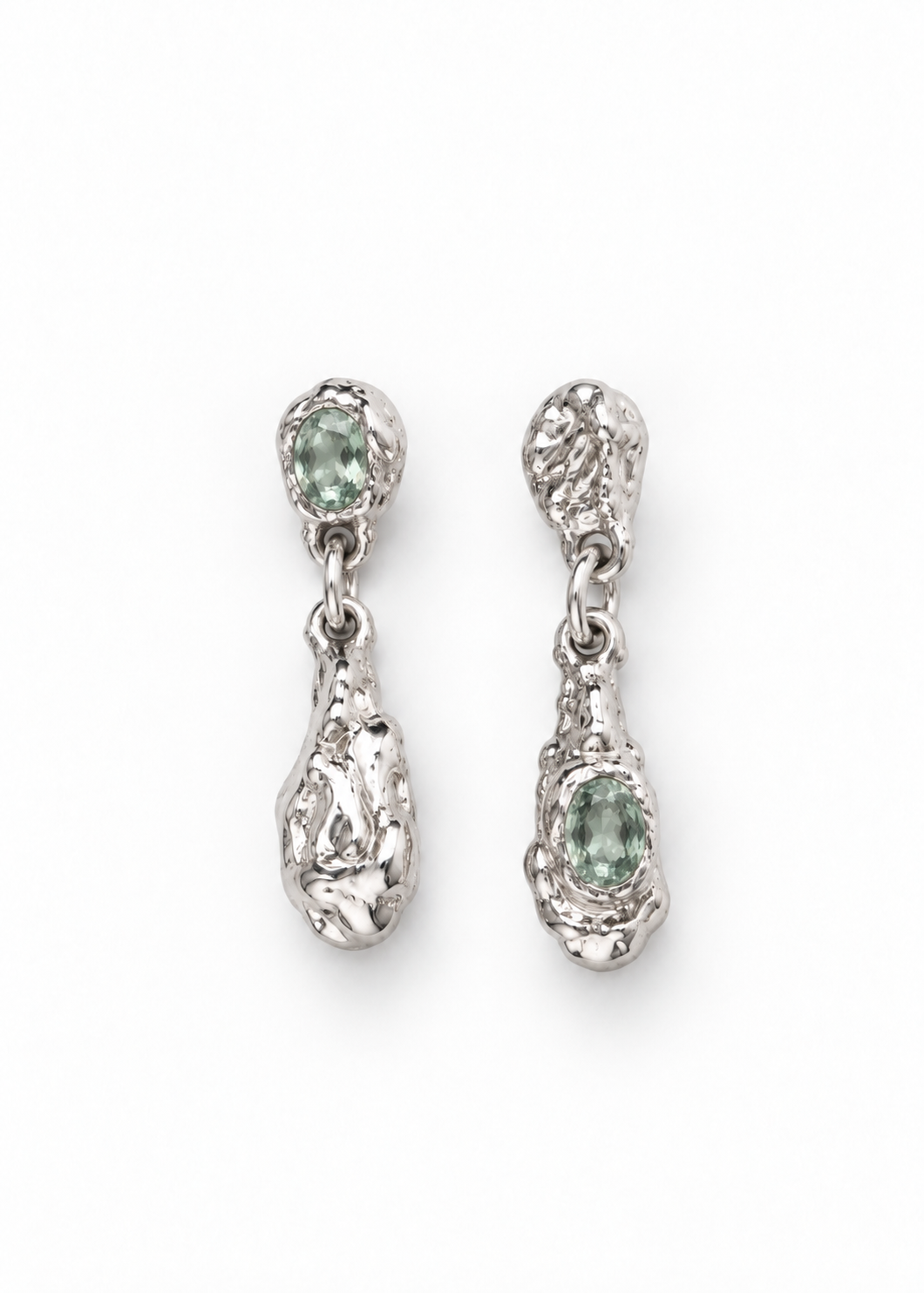 Ombra Earrings Silver