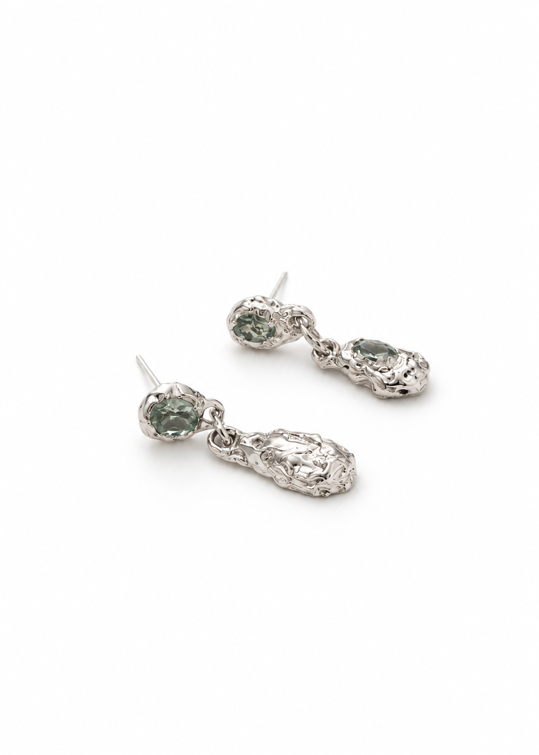 Ombra Earrings Silver