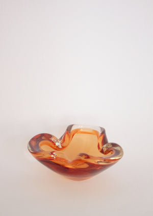 Ashtray in murano glass