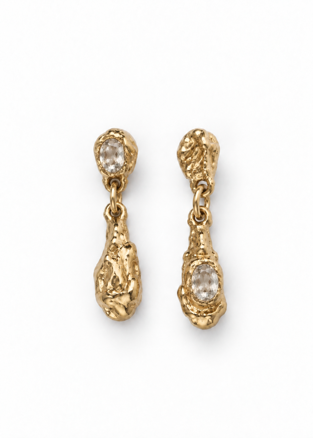 Ombra Earrings Gold