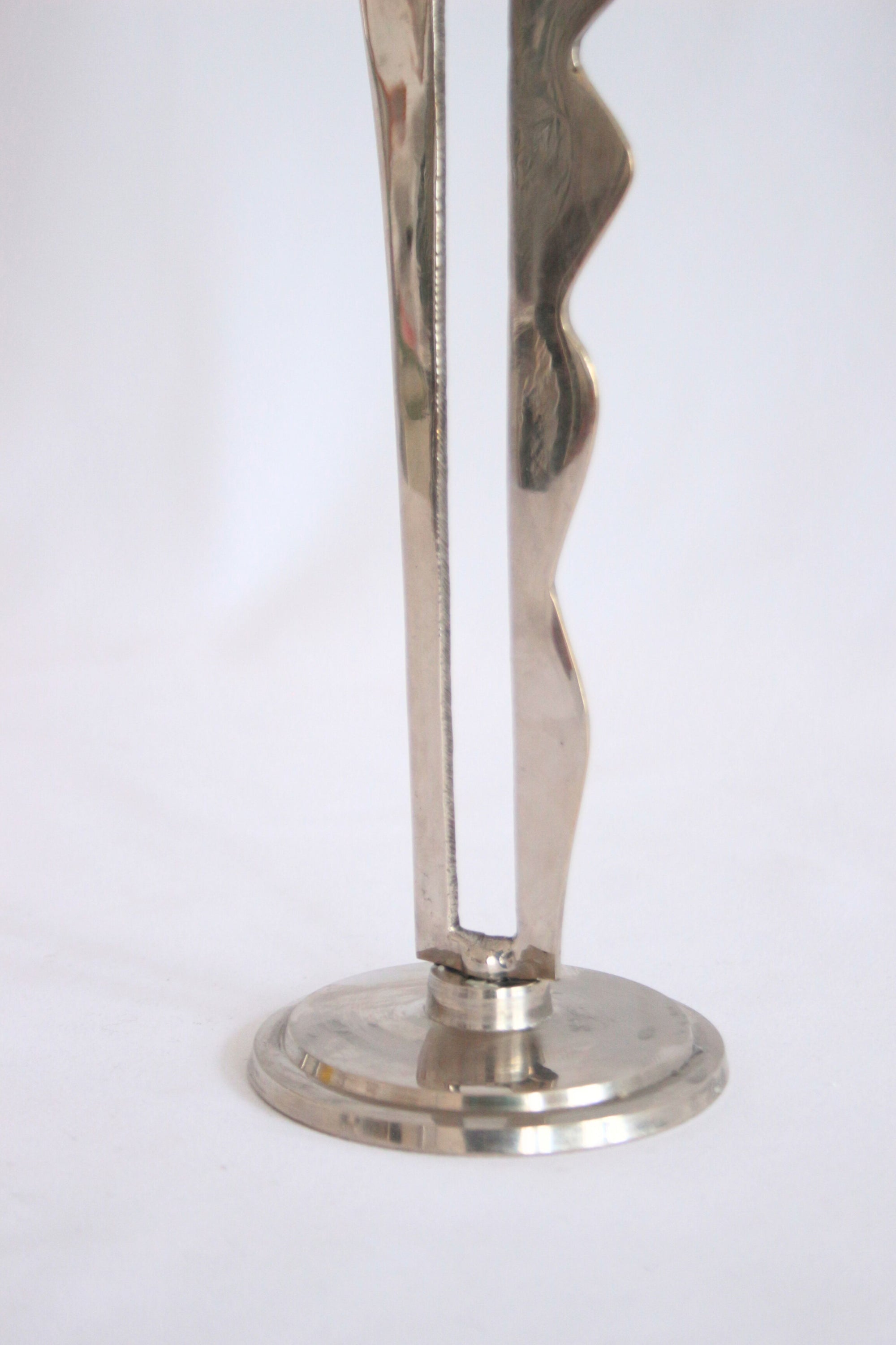 Rare art deco candle stick, 1980's