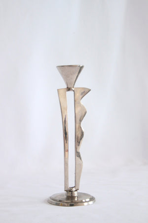 Rare art deco candle stick, 1980's