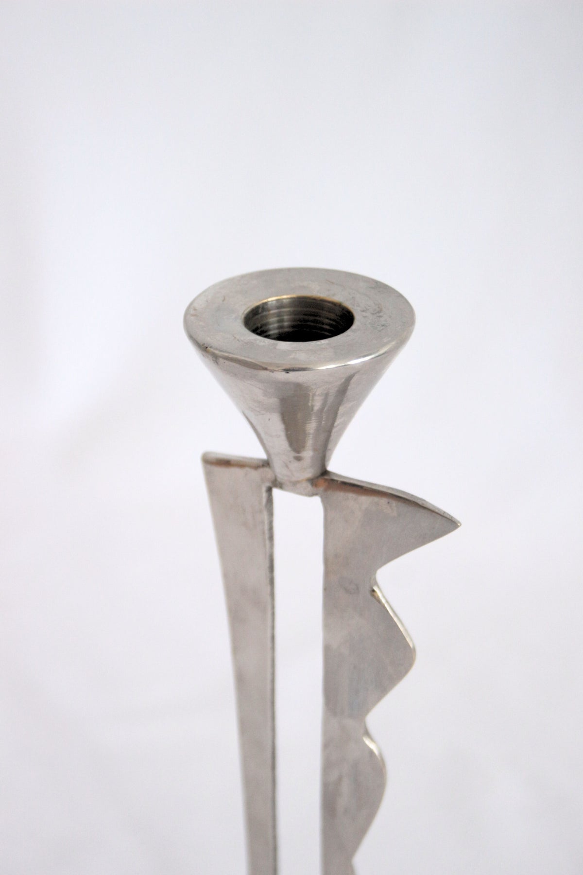 Rare art deco candle stick, 1980&#39;s