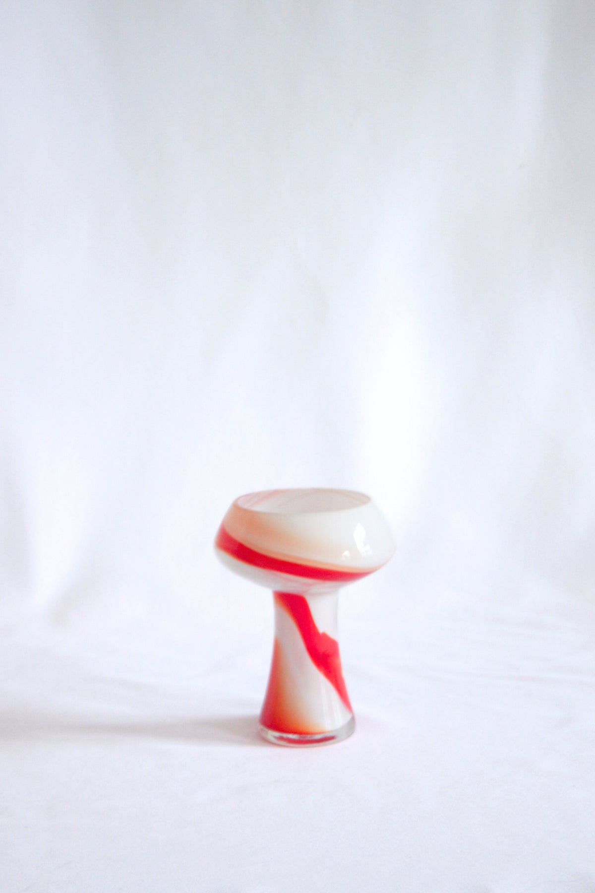 Murano marbled glass vase by Carlo Moretti, 1970&#39;s