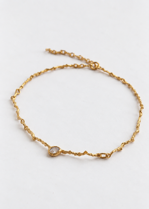 Flux Necklace Gold