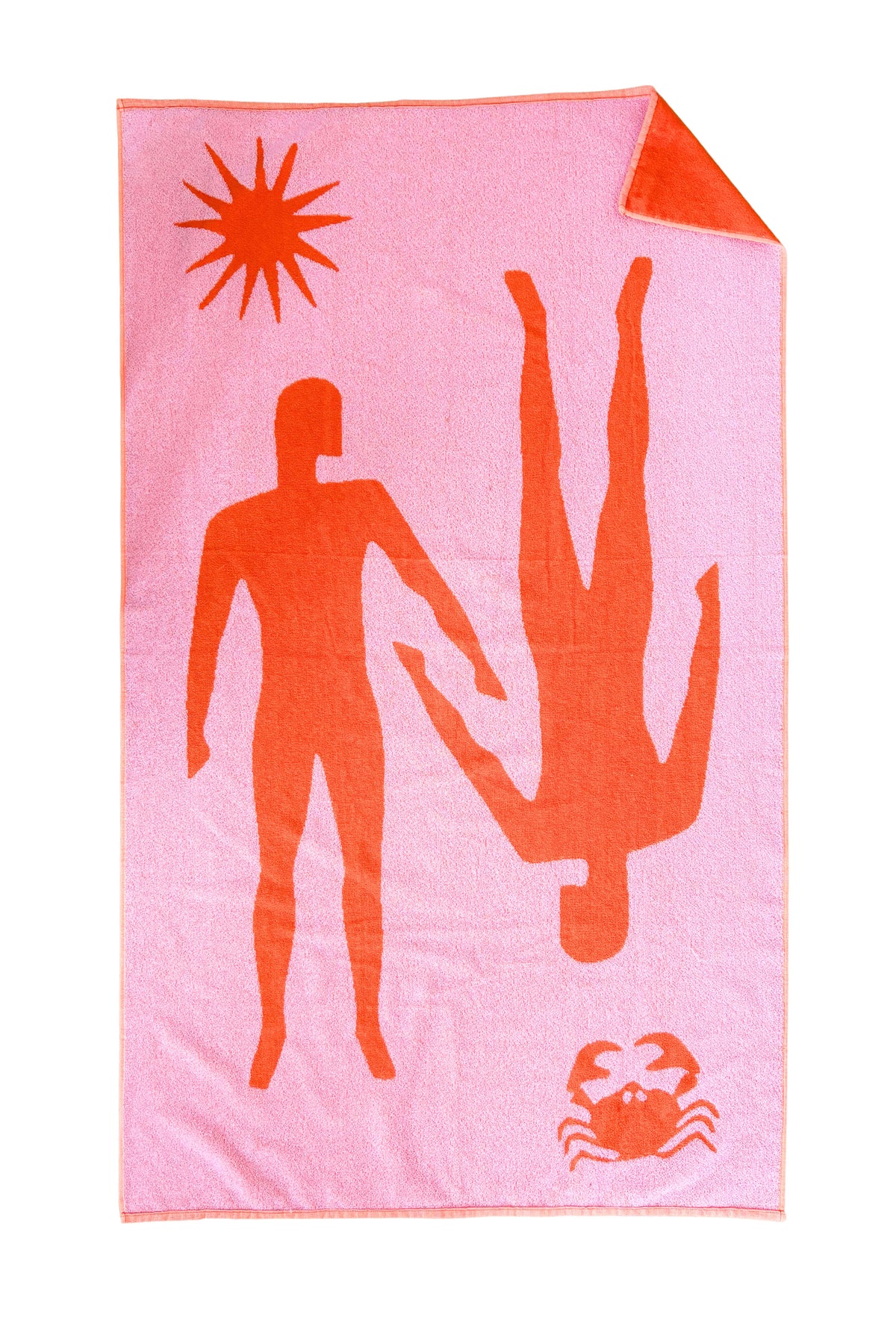 The lovers beach towel