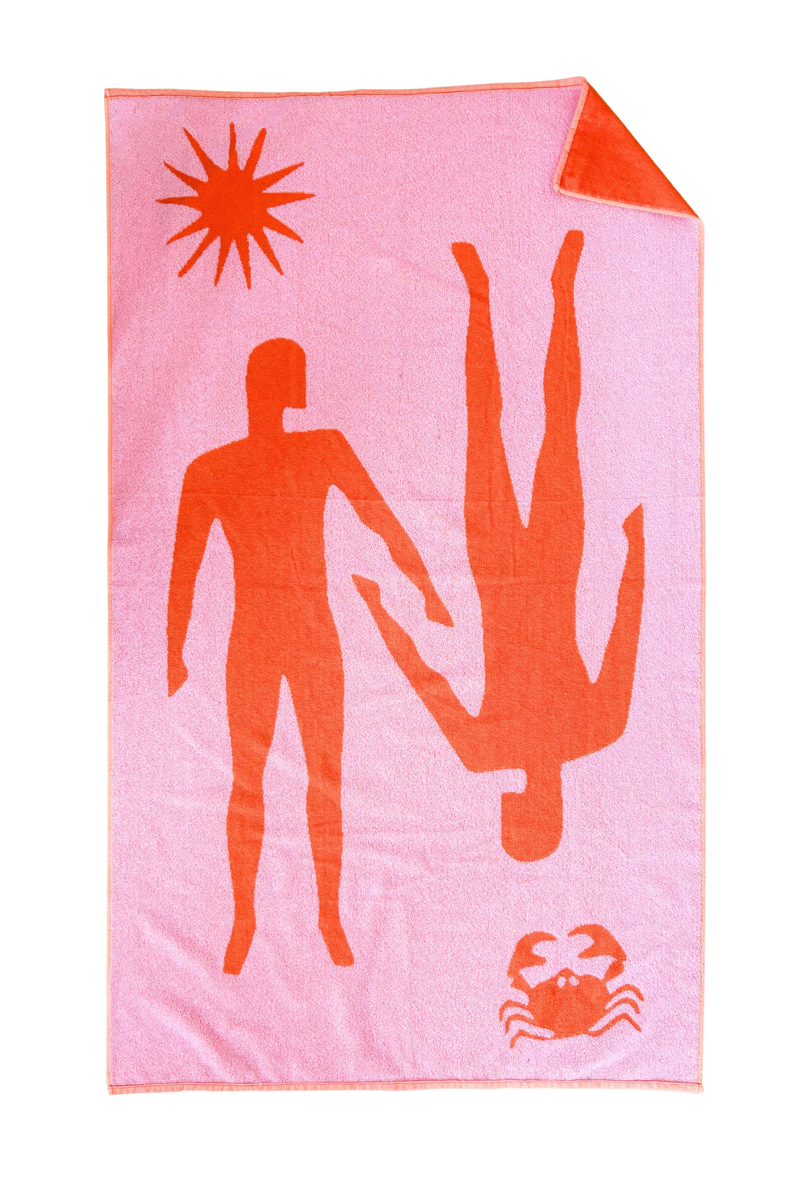 The lovers beach towel