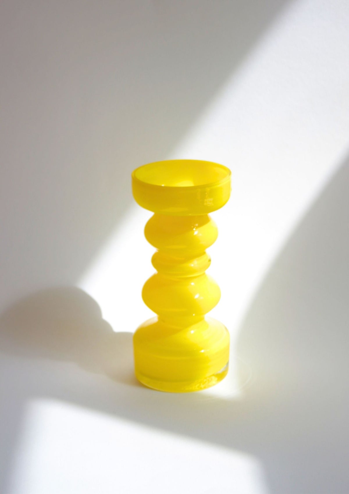 Hooped glass vase, 1960&#39;s