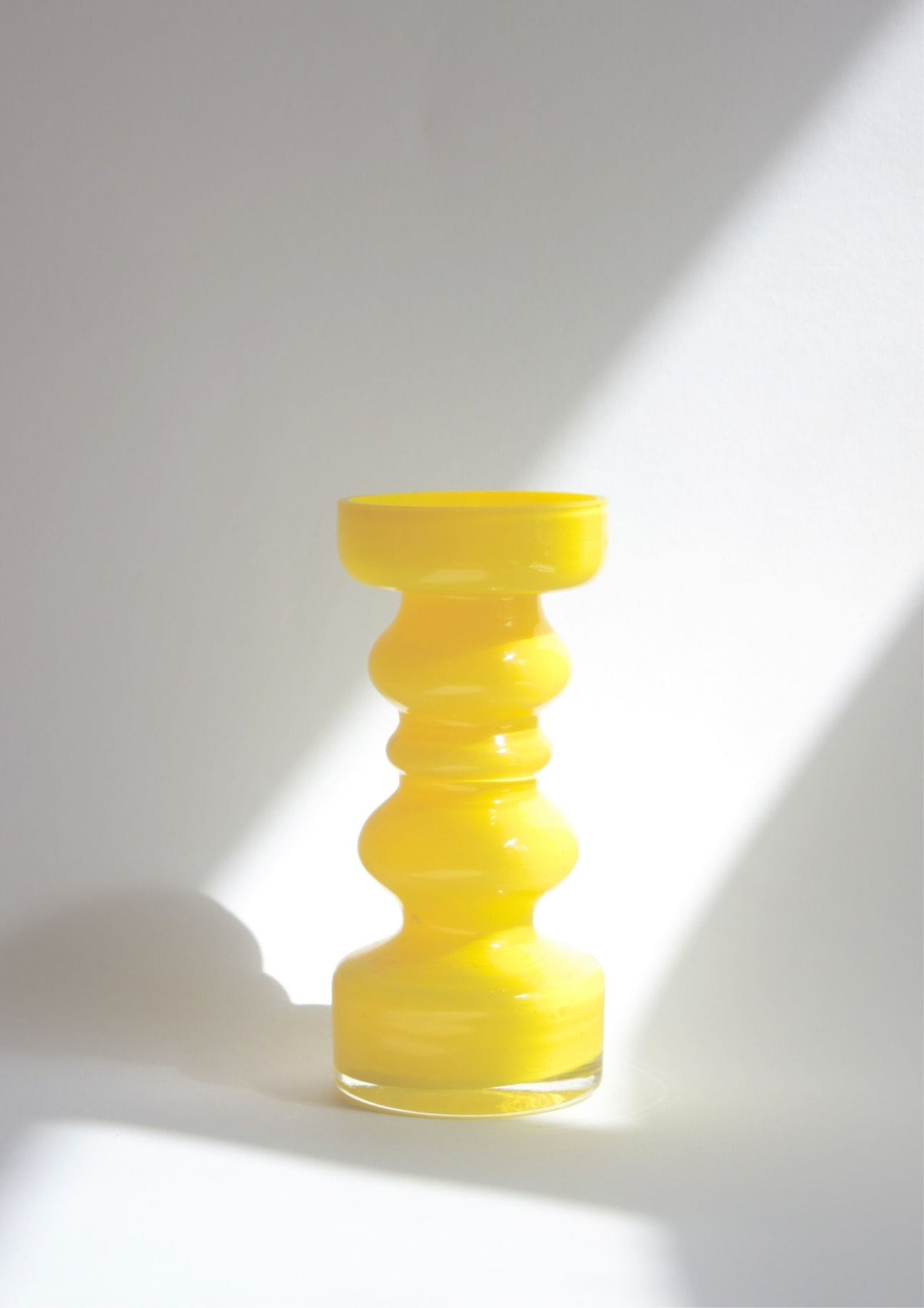 Hooped glass vase, 1960&#39;s