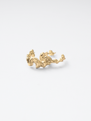 Continu Earrings Gold