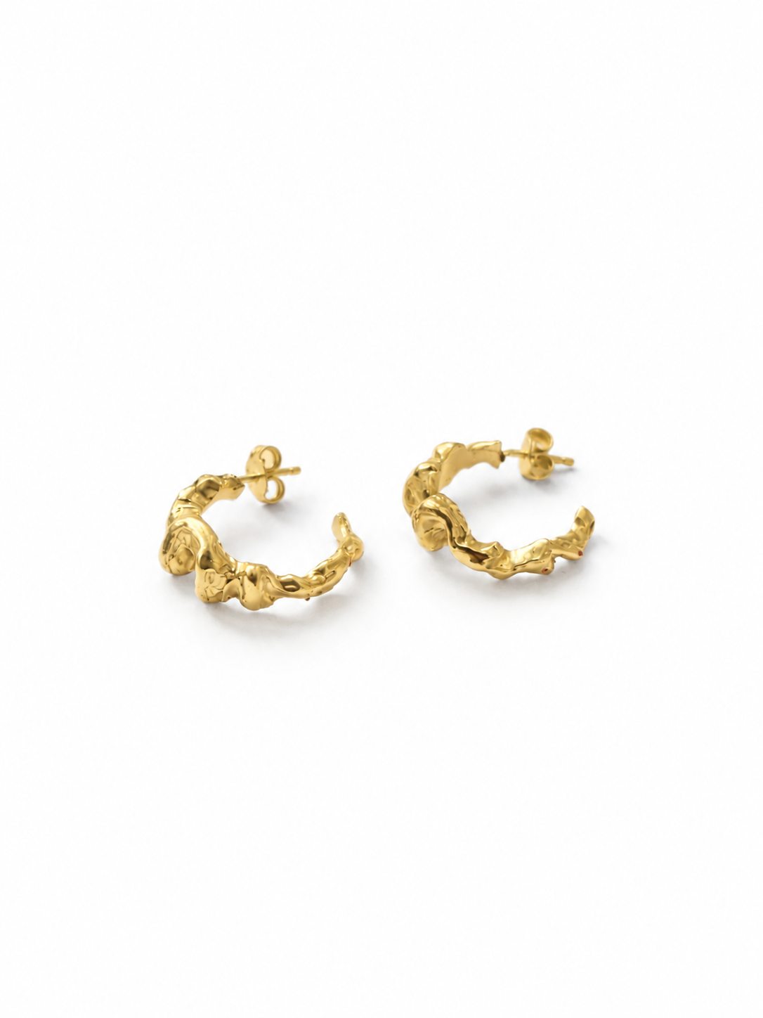 Continu Earrings Gold