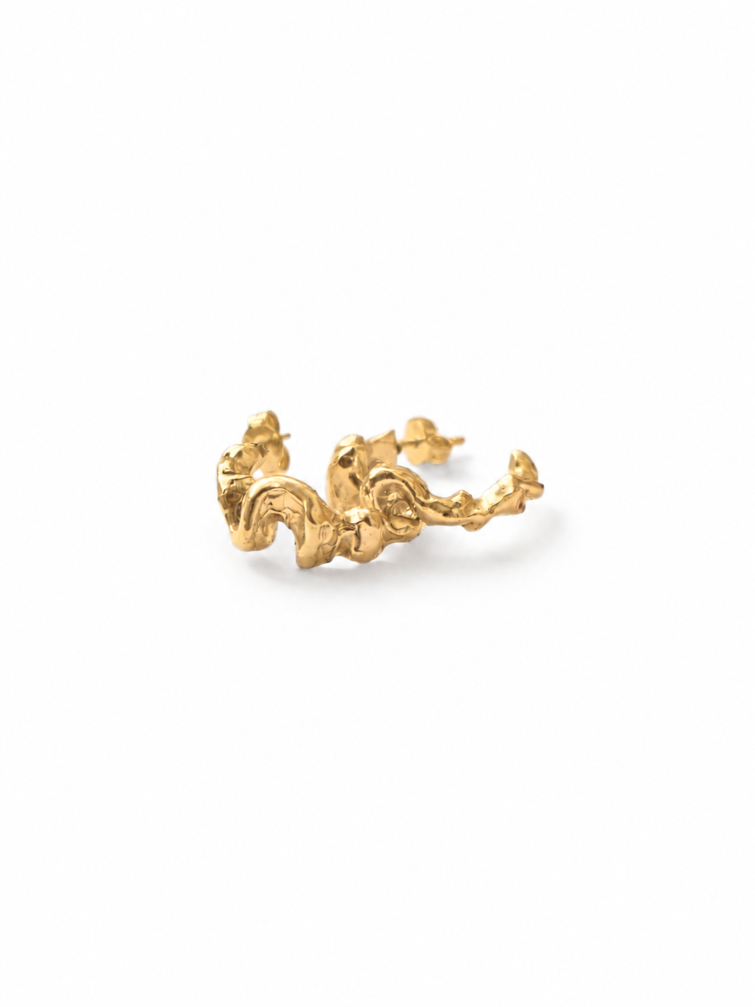 Continu Earrings Gold