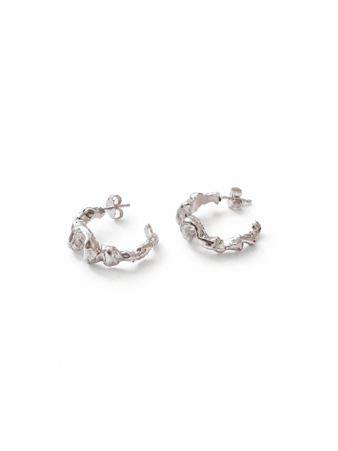Continu Earrings Silver