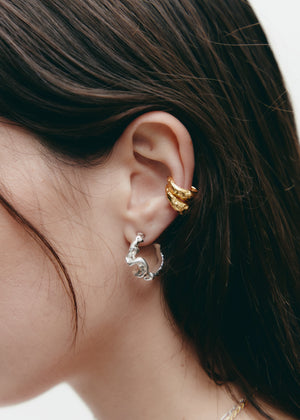 Continu Earrings Silver