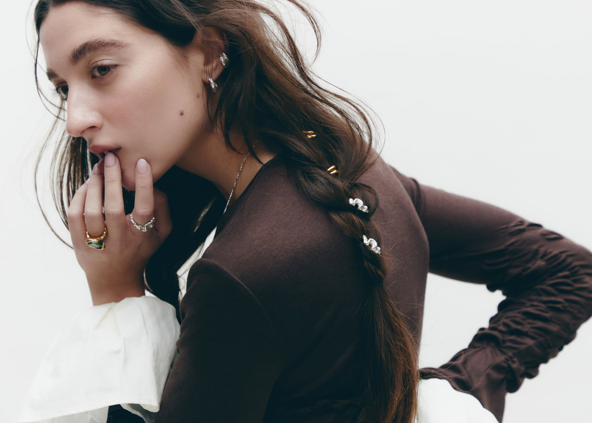 Vincle Earcuff Silver