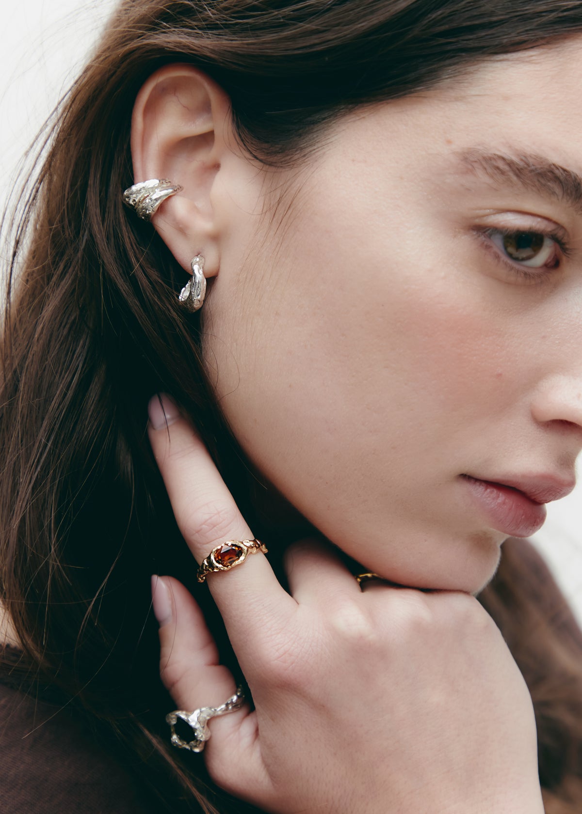 Vincle Earcuff Silver