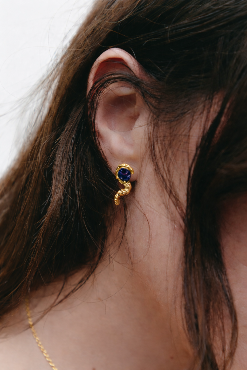 Puls Earrings Gold
