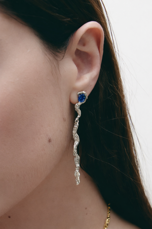 Deriva Earrings Silver