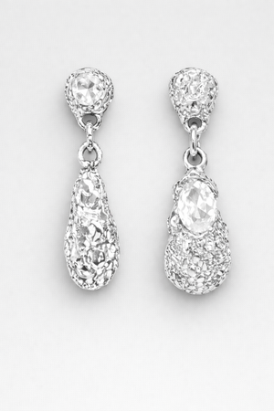 Ombra Earrings Silver