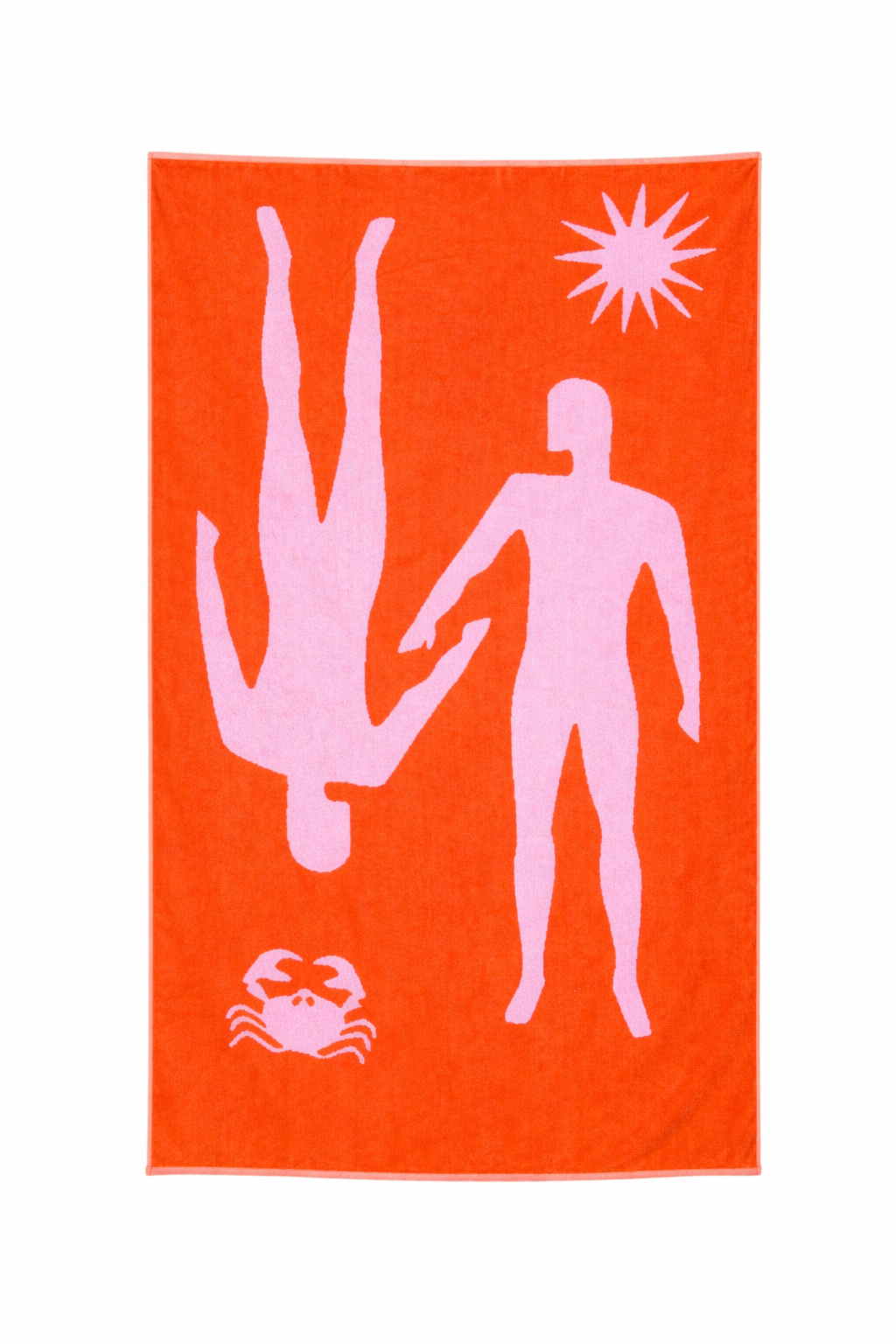 The lovers beach towel