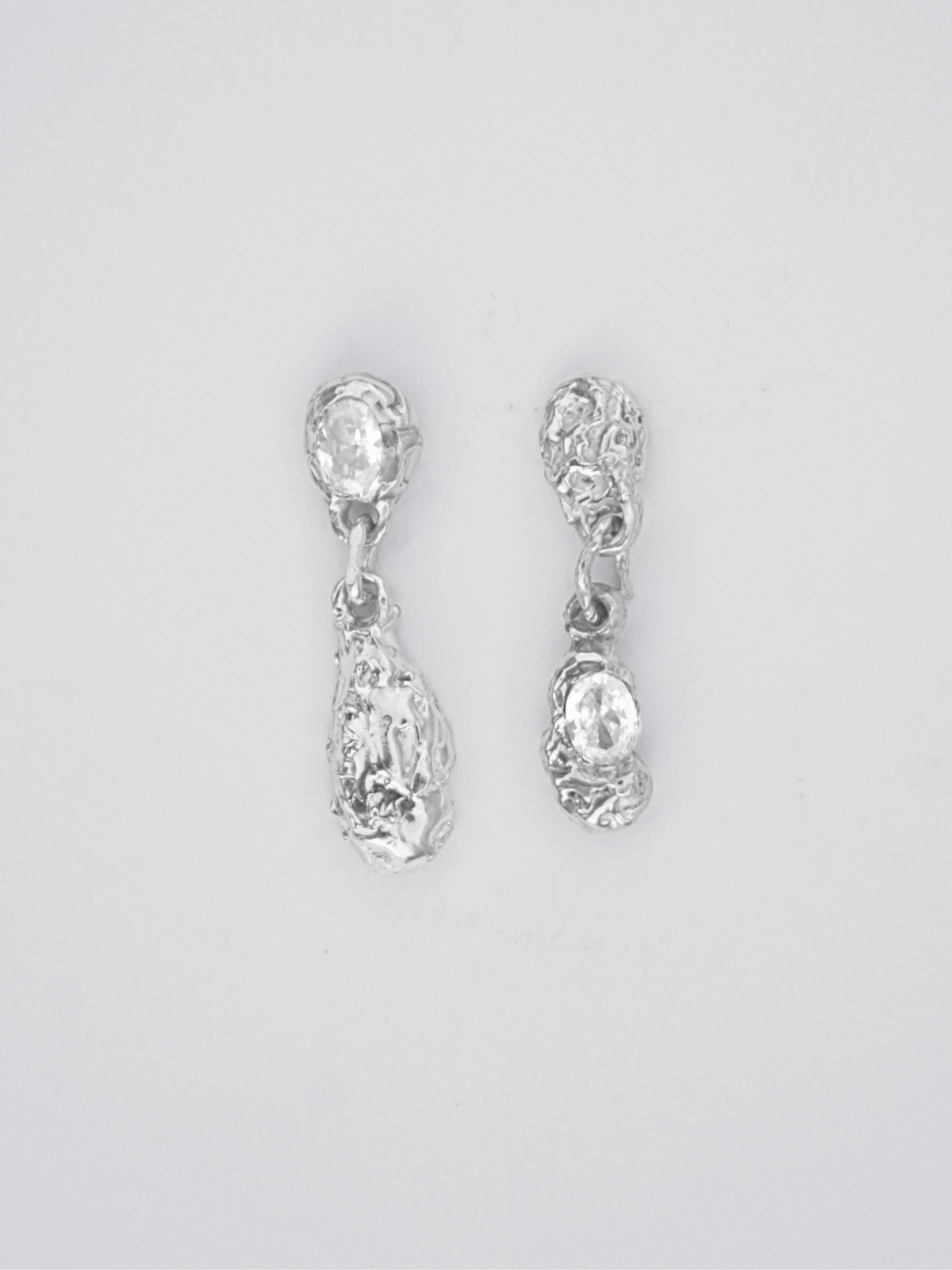 Ombra Earrings Silver